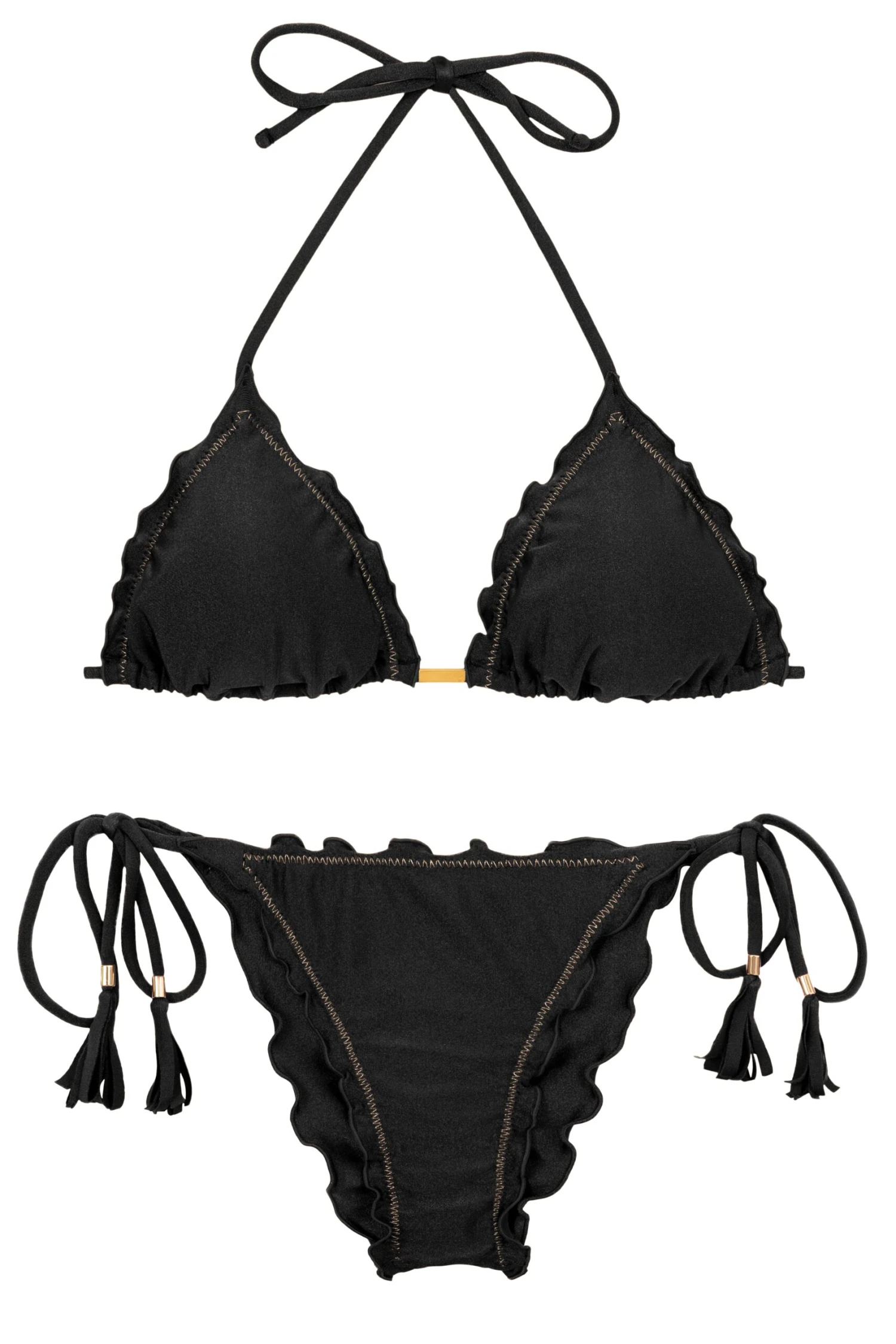 Set Shimmer-black Frufru
