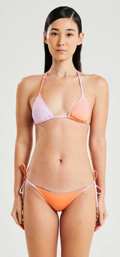 Cortininha Lacinho Degrade Sunrise