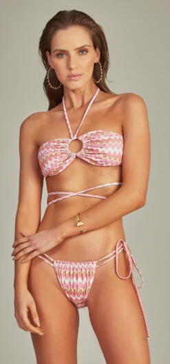 Bikini Danielle Pink Chevron