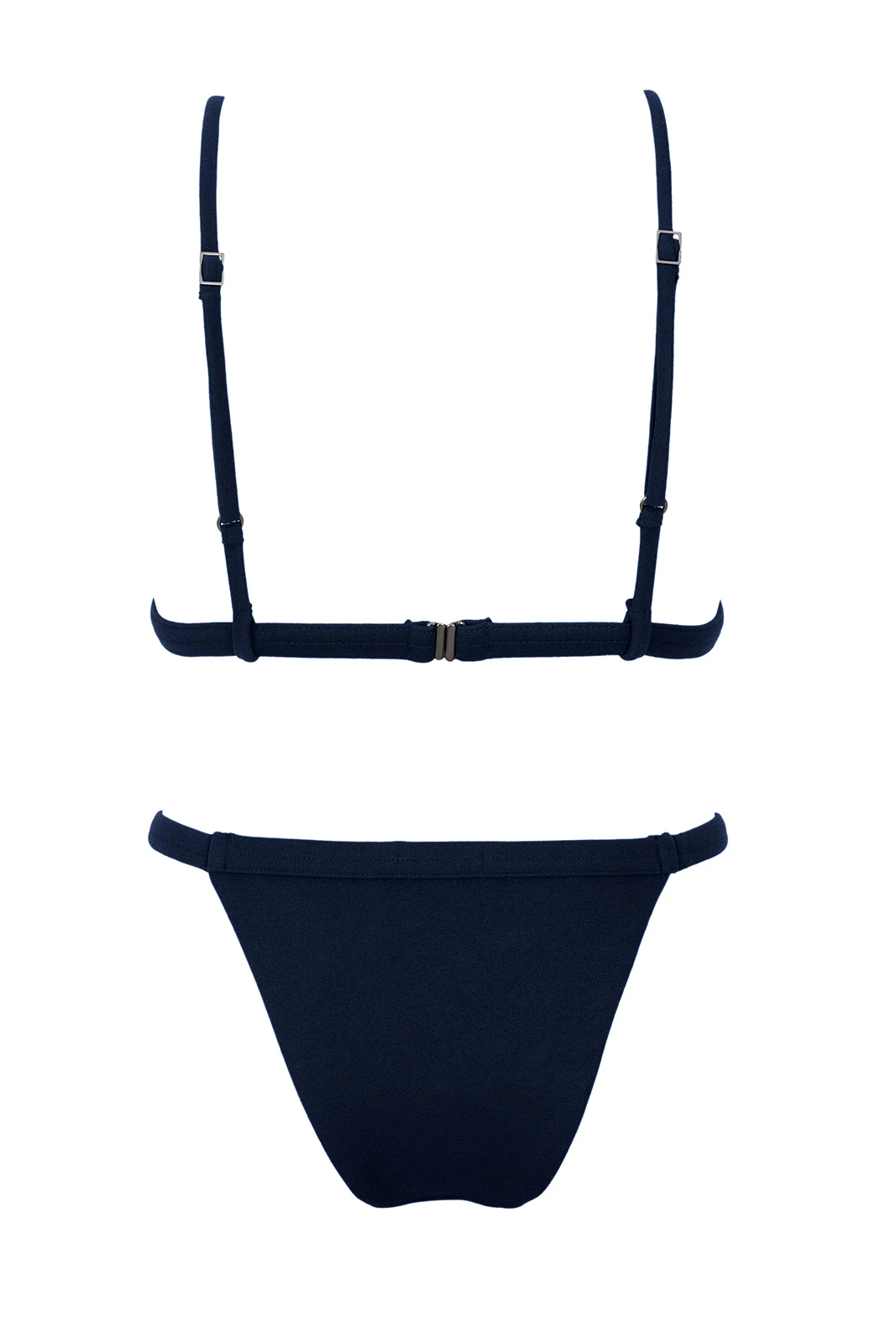 Crepe Lingerie Bikini Deep Blue - Image 2