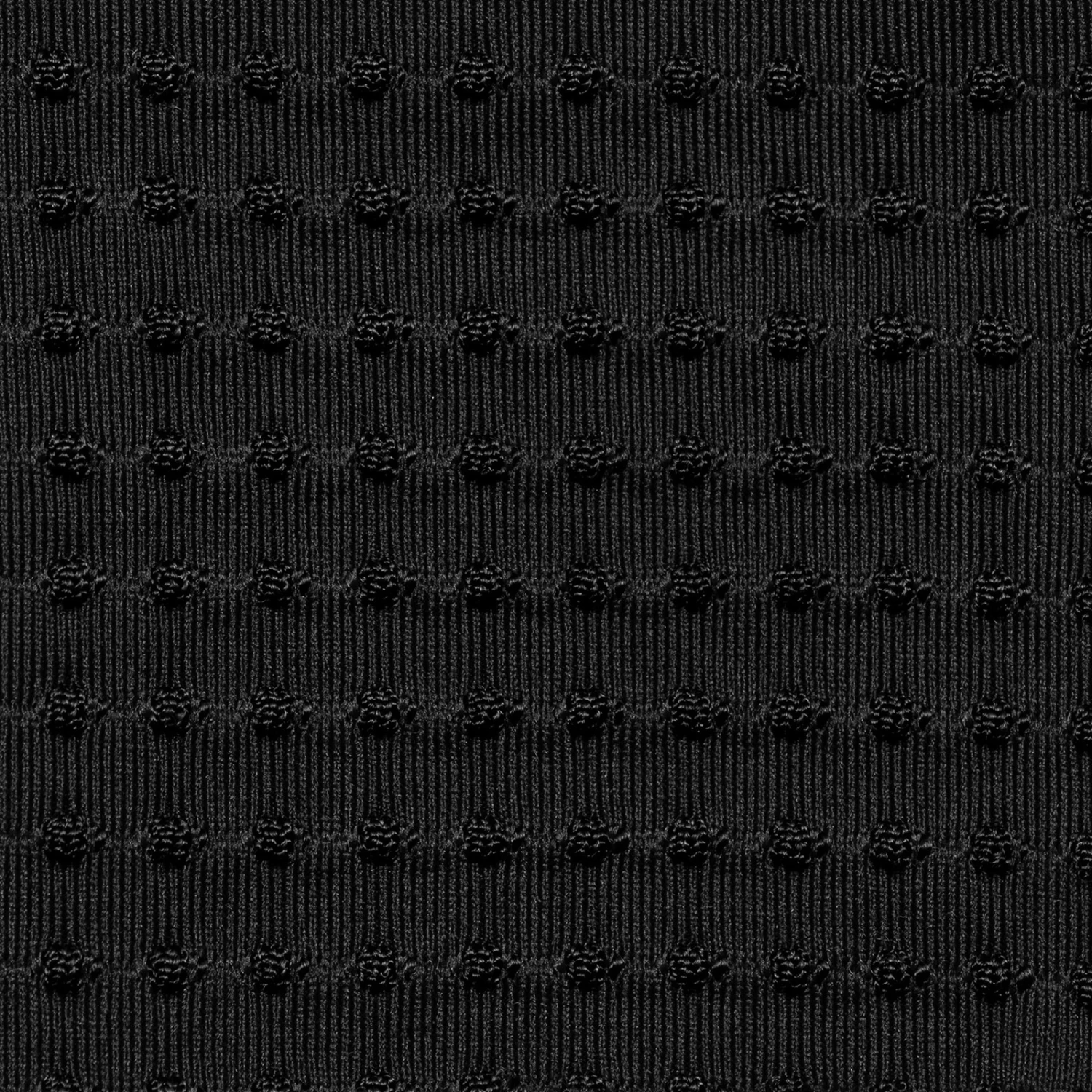 Black Textured Scrunch Bikini With Wavy Edges - Set Dots-black Tri Frufru - Image 5