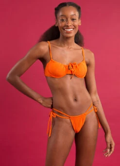 Set Dots-orange Balconet-tie Pipa