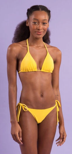 Set Malibu-yellow Tri-inv Cheeky-tie