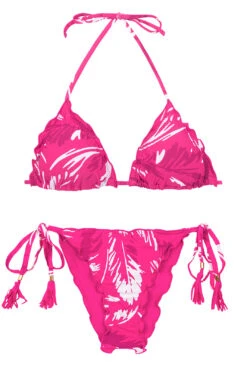 Set Pink-palms Frufru