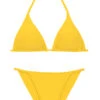 Yellow Cheeky Brazilian Bikini With Slim Sides - Set Uv-melon Tri-inv Cheeky-fixa