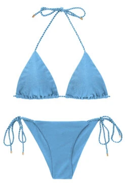 Set Shimmer-baltic-sea Tri-inv Cheeky-tie